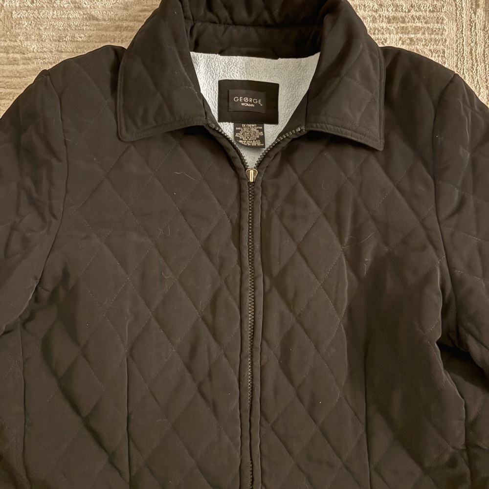 Black Quilted Jacket